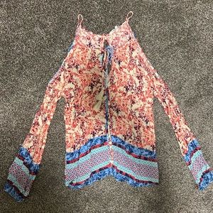 Long sleeve blouse